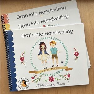 🌱Dash Into Learning D’Nealian Handwriting Books 1-3